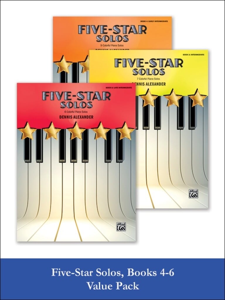 Five Star Solos 4-6 (Value Pack)